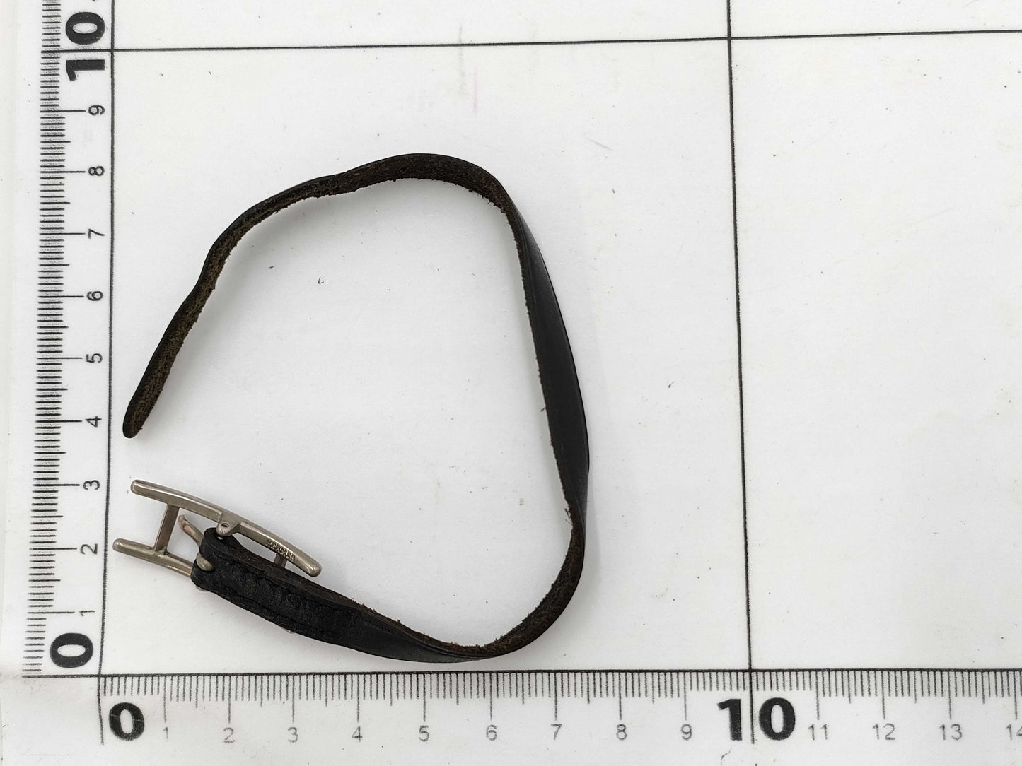 HERMES Leather Bracelet Bracelet/Bangle