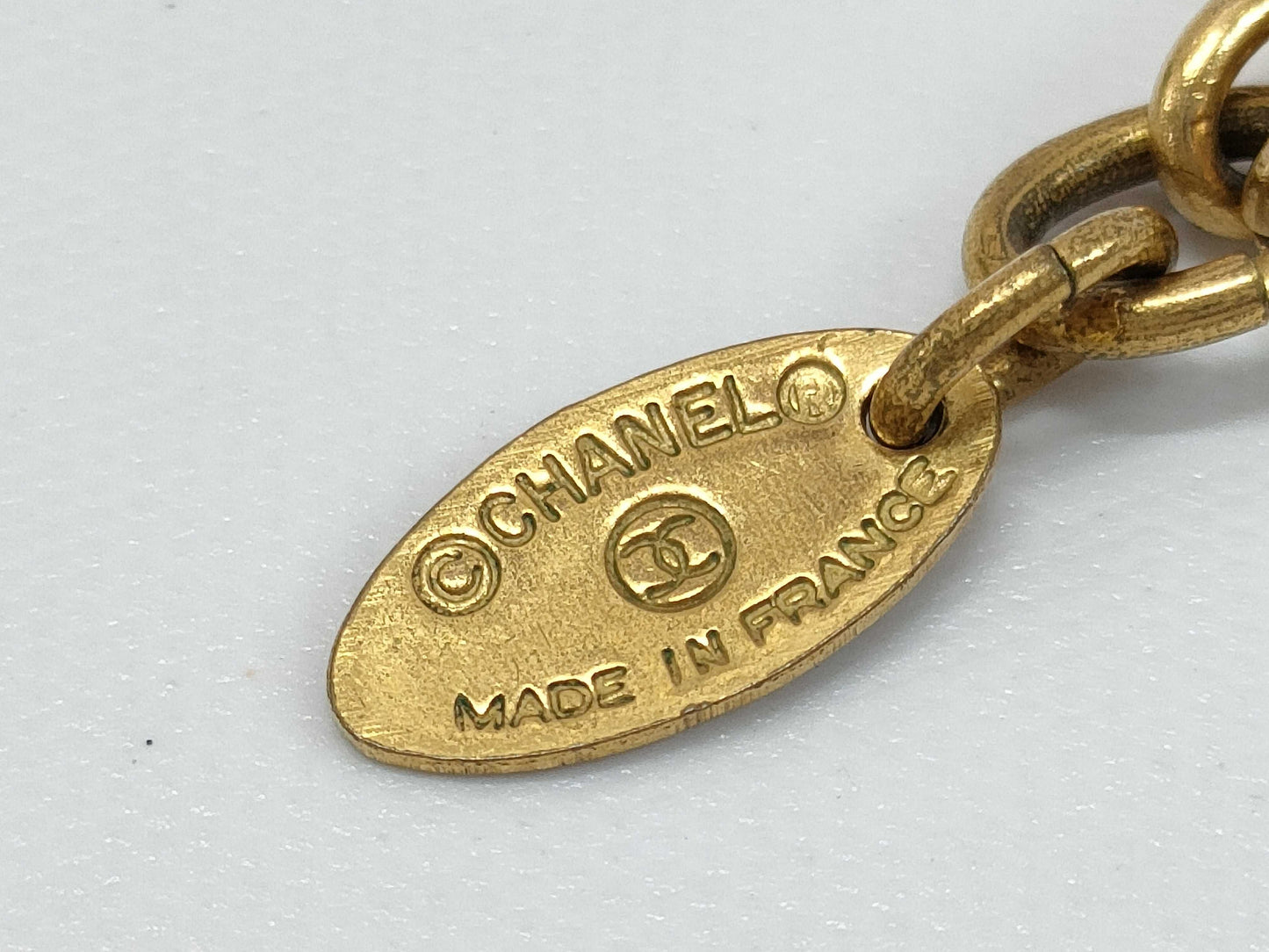 CHANEL Coco Mark Necklace Necklace