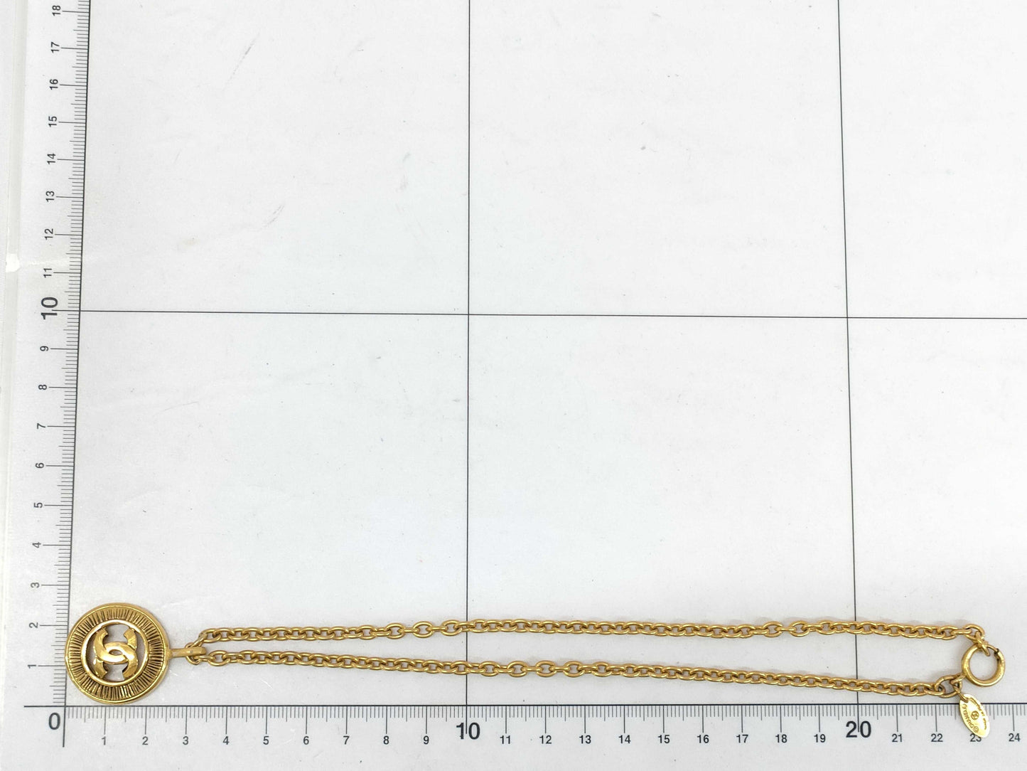 CHANEL Coco Mark Necklace Necklace