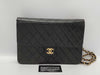 CHANEL Matelasse Push Lock Shoulder Bag with Card Seal
