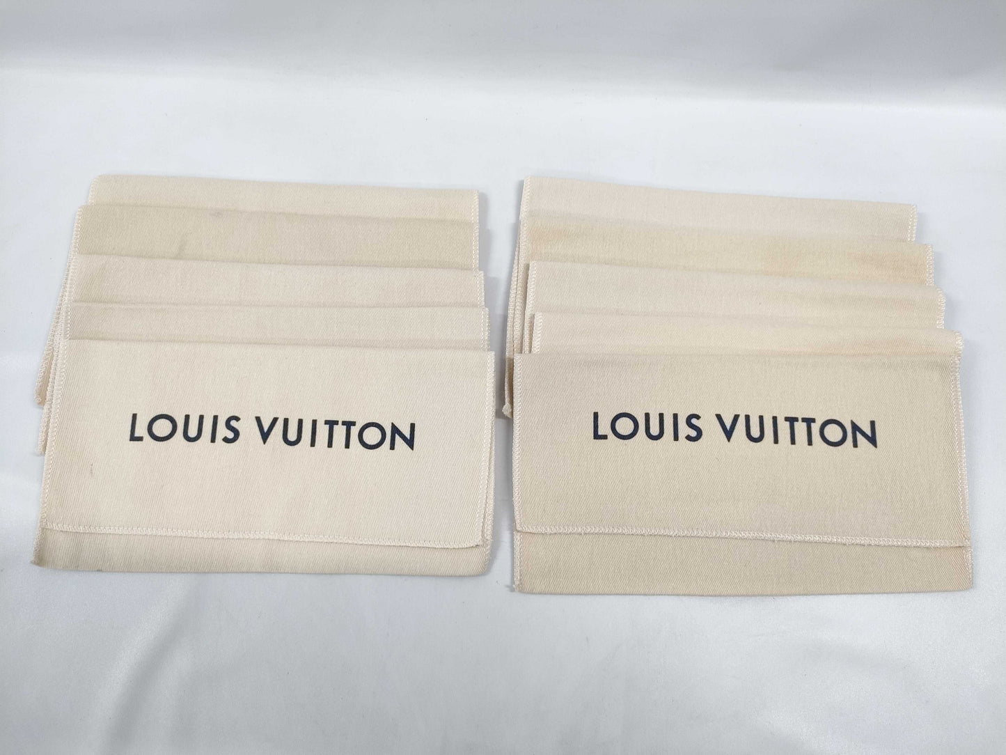LOUIS VUITTON Current Dust Bags for Long Wallets, 10-Pack, Dust Bags