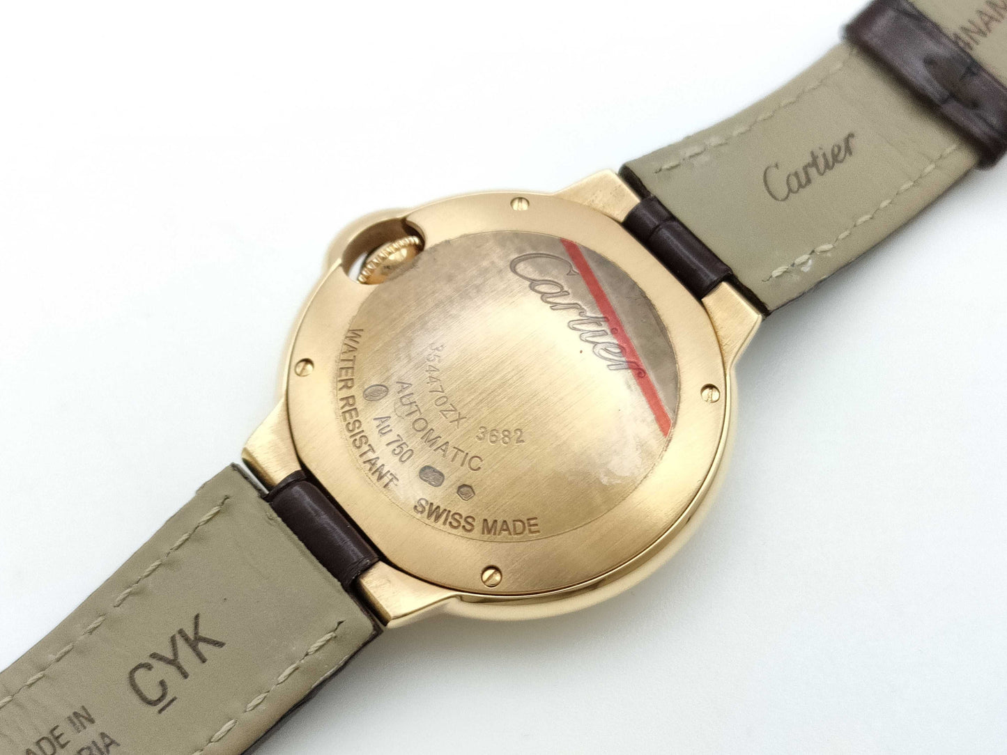 Cartier Ballon Bleu W69200973682354470ZX Automatic K18 Women's Watch