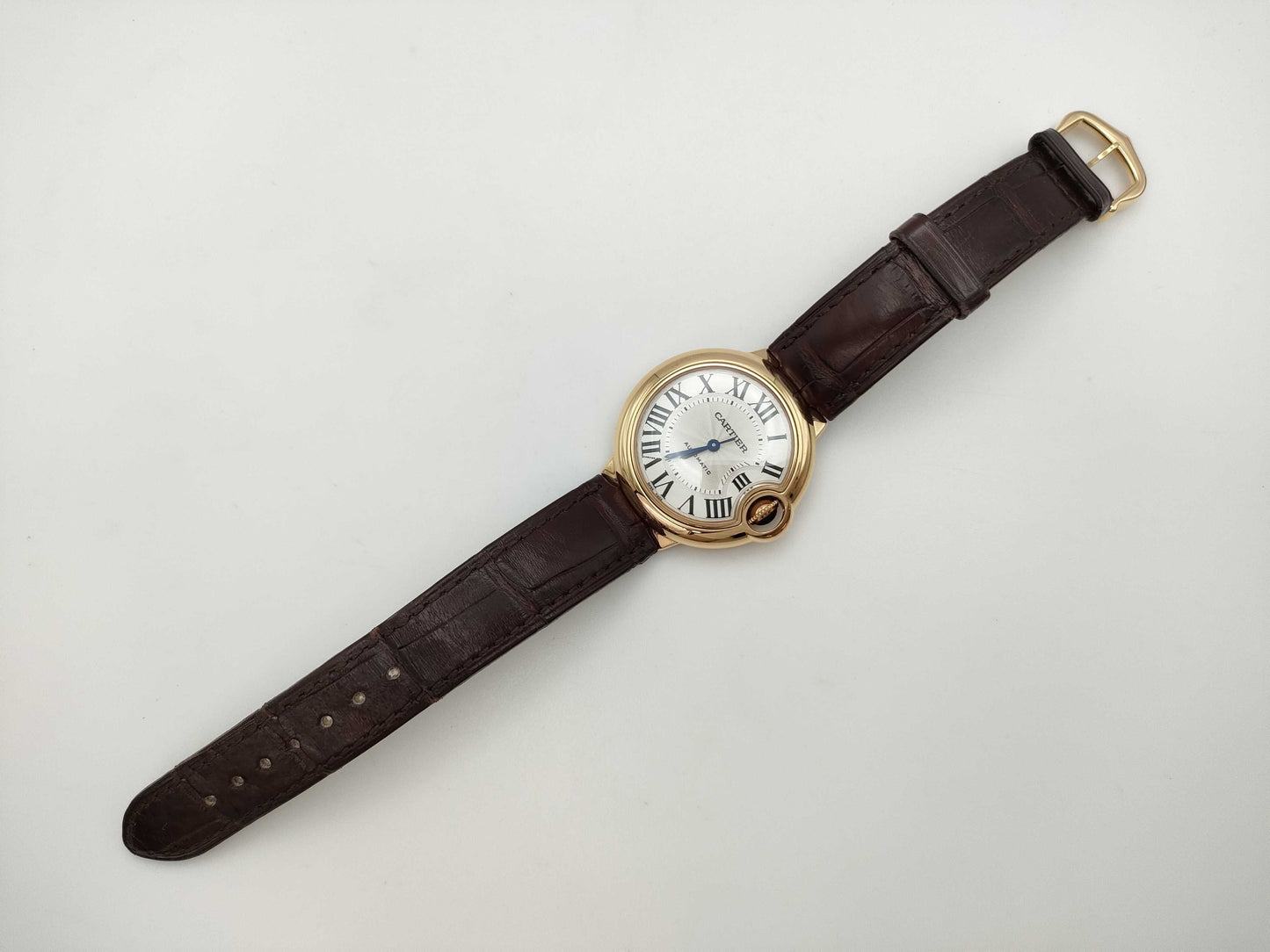 Cartier Ballon Bleu W69200973682354470ZX Automatic K18 Women's Watch