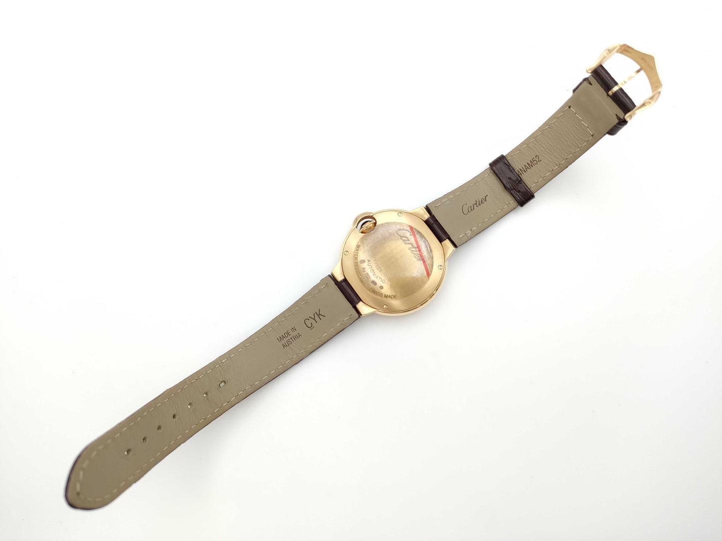 Cartier Ballon Bleu W69200973682354470ZX Automatic K18 Women's Watch