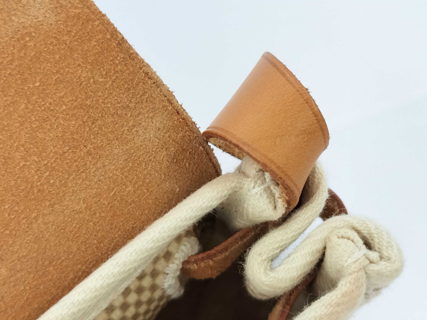 HERMES HERMES/Hermès Airbag TPM Toile H Beige Shoulder Bag Shoulder Bag