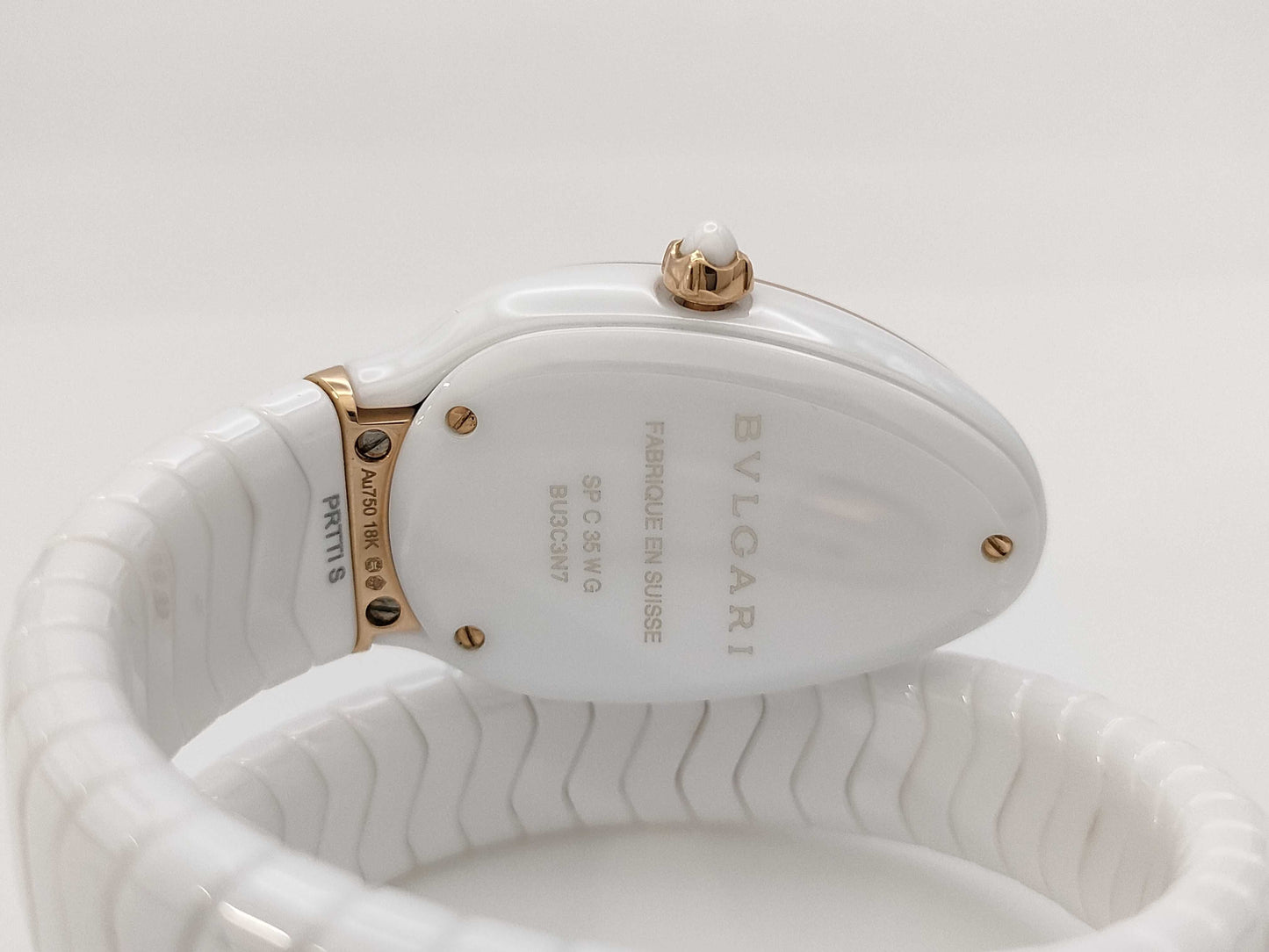 BVLGARI Serpenti SPC35WG BU3C3N7 Quartz Women's Watch