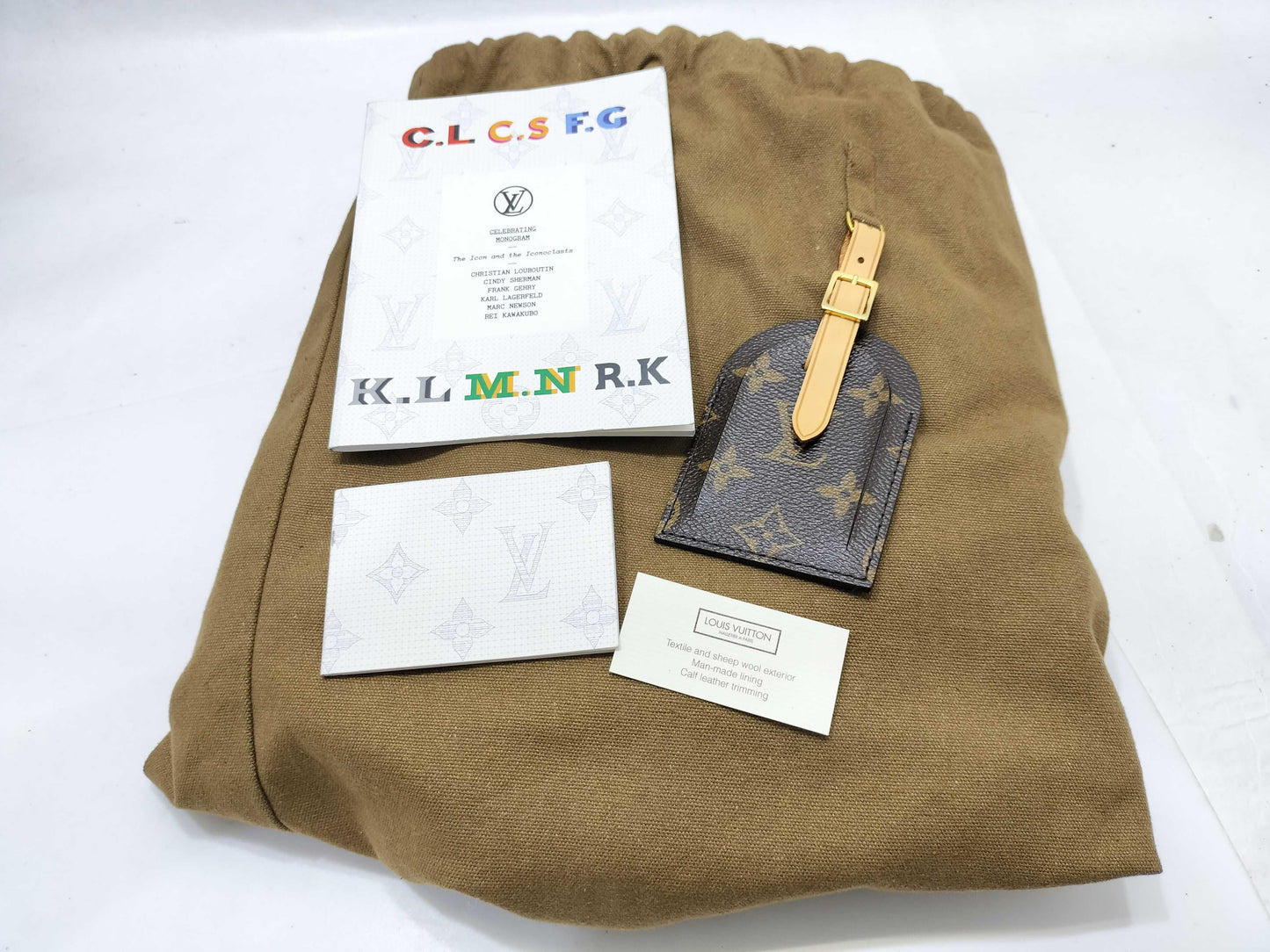 LOUIS VUITTON M40276 Monogram Louis Vuitton Marc Newson Backpack Blue Rucksack