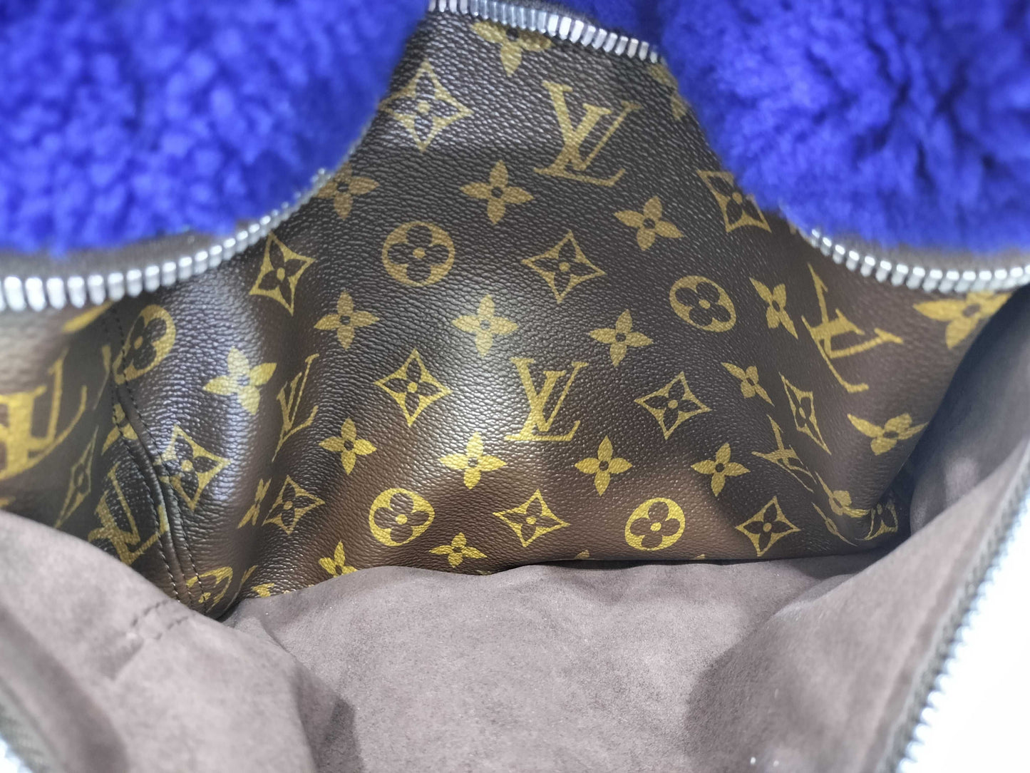 LOUIS VUITTON M40276 Monogram Louis Vuitton Marc Newson Backpack Blue Rucksack
