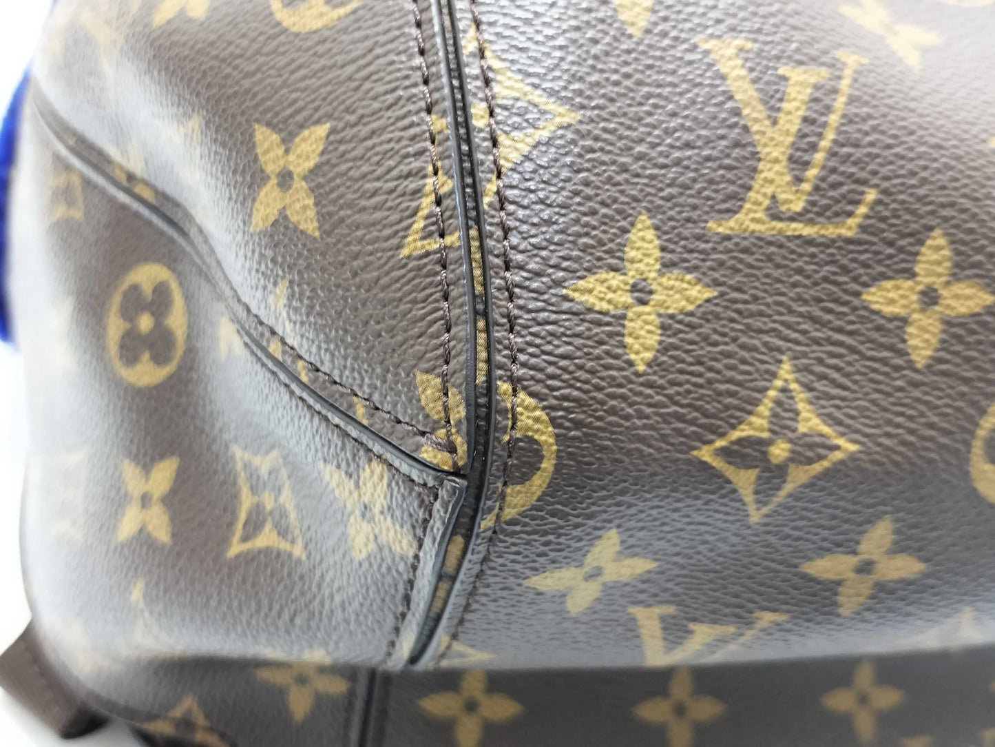LOUIS VUITTON M40276 Monogram Louis Vuitton Marc Newson Backpack Blue Rucksack