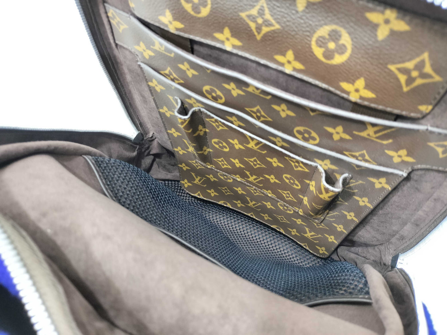LOUIS VUITTON M40276 Monogram Louis Vuitton Marc Newson Backpack Blue Rucksack
