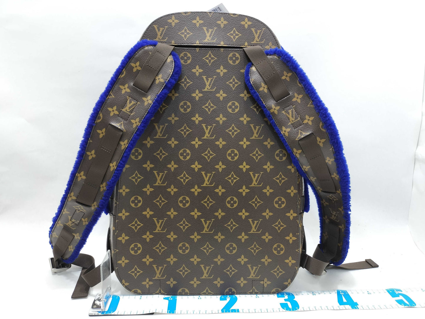 LOUIS VUITTON M40276 Monogram Louis Vuitton Marc Newson Backpack Blue Rucksack