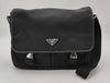 PRADA Prada Nylon and Leather Shoulder Messenger Bag