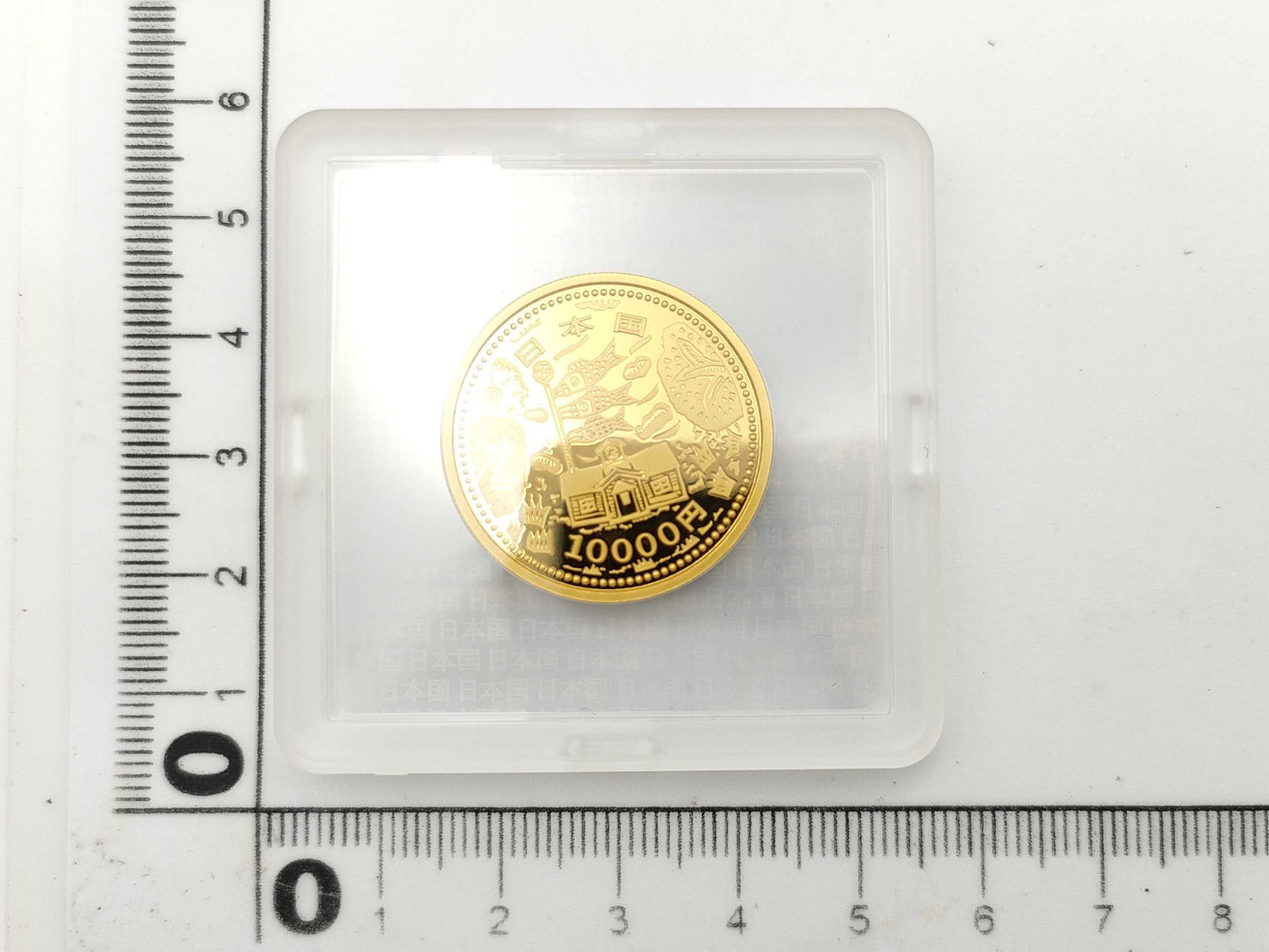 10,000 Yen Gold Coin Commemorating the Great East Japan Earthquake Reconstruction Project, 24K Gold, 15.6g, Other Small Items