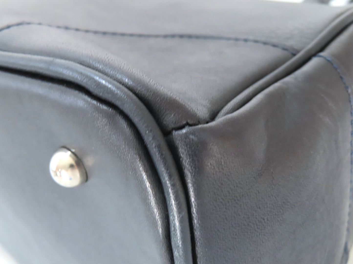 HAMANO Gancini Leather Handbag