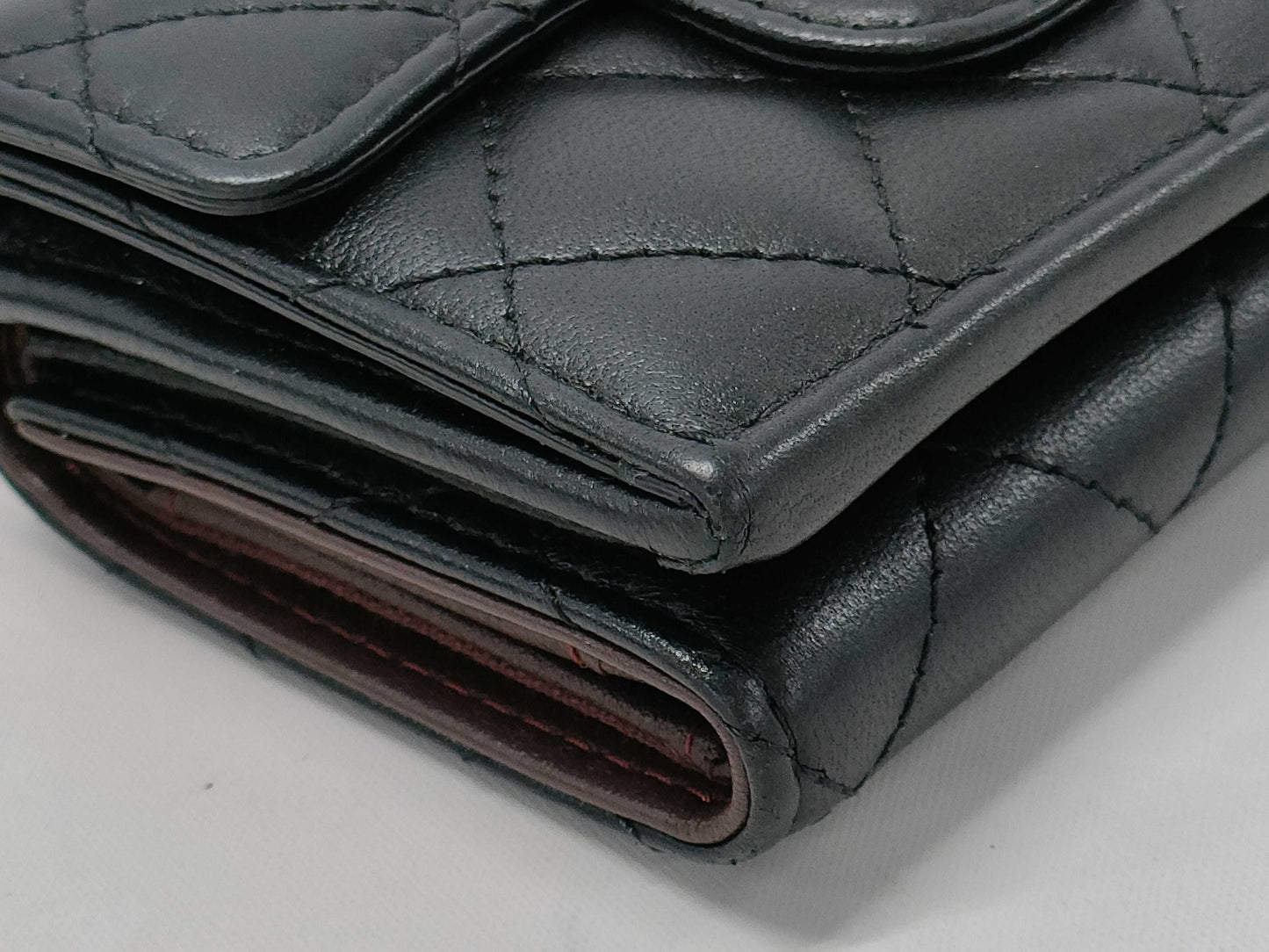 CHANEL Classic Small Flap Wallet, Matelasse Lambskin, Black, GD Hardware, AP0230 HXEP5C9E Wallet