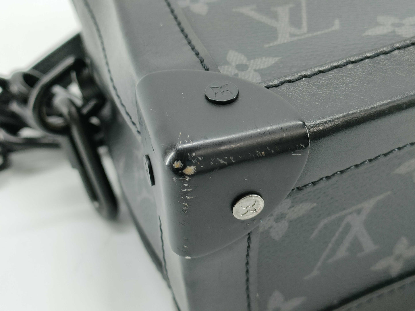 LOUIS VUITTON M44730 Soft Trunk Monogram Eclipse M44730 Shoulder Bag