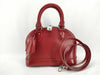 LOUIS VUITTON M40850 Epi Alma BB Epi Carmine M40850 Handbag