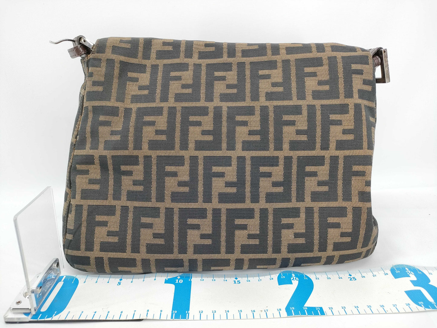 FENDI Zucca Pattern Shoulder Bag Mamma Bucket Zucca Canvas Brown Shoulder Bag