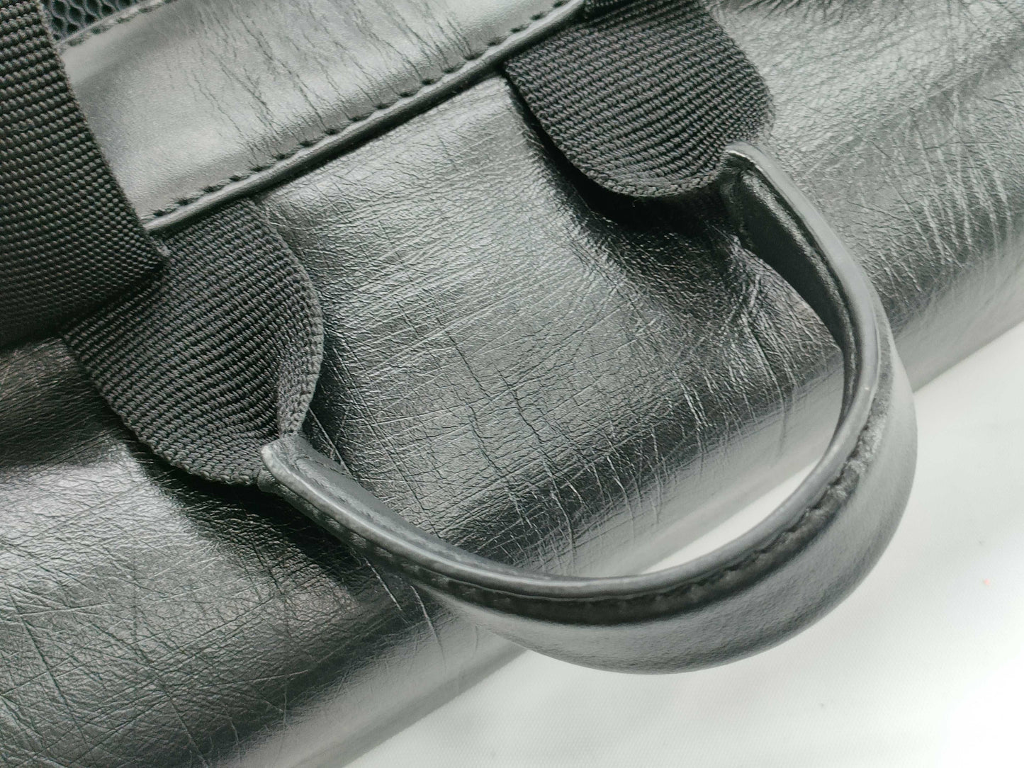 Dior Backpack in Black Calfskin with Silver Hardware