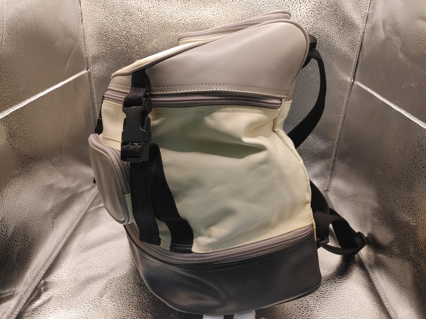 CHANEL Sport Line Backpack Nylon White Backpack
