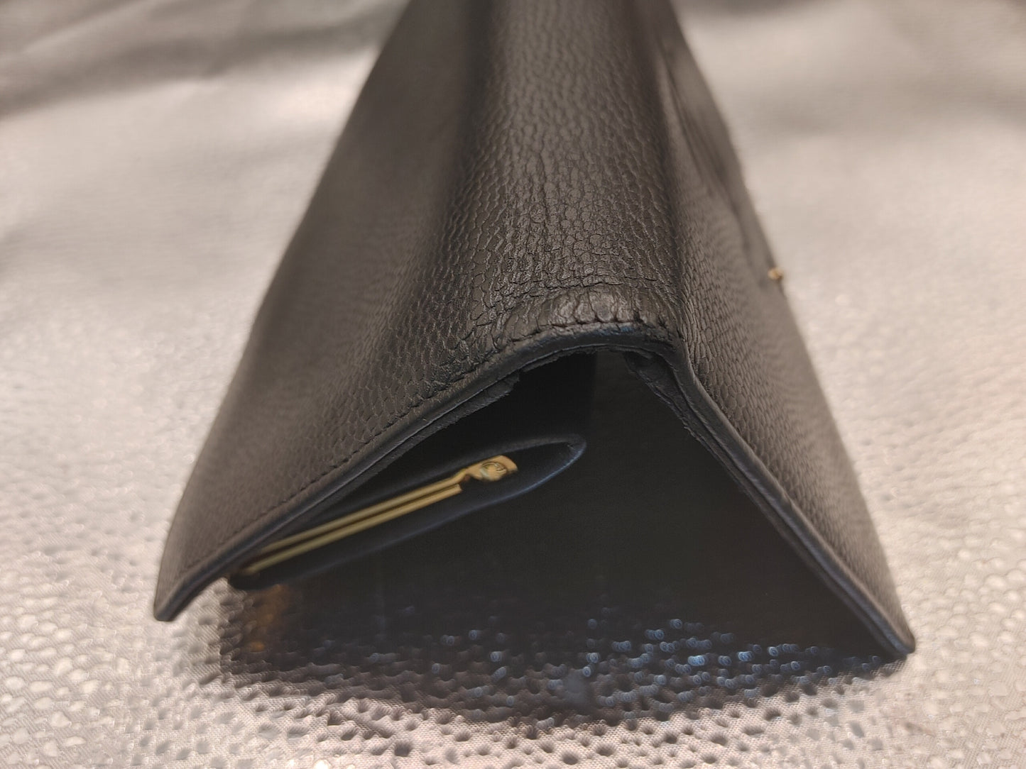 CHANEL Coco Mark Bifold Long Wallet with Seal, 6094776, Black Caviar Skin, with Certificate of Authenticity and Box