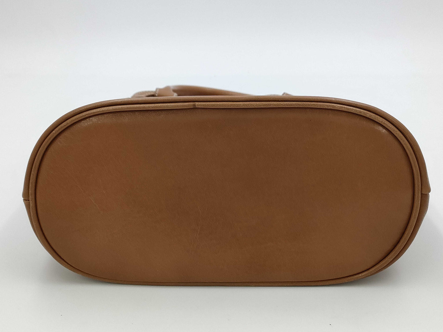 Kitamura Brown Leather Handbag