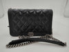 CHANEL Boy Chanel Caviar Skin Chain Wallet with Random Plate Shoulder Bag
