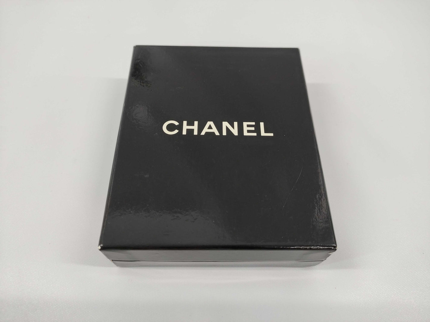 CHANEL Color Stone Coco Mark Earrings with Rice