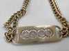 CHANEL COCO Mark COCO Logo Rhinestone Chain Belt with Rice