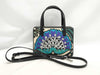 LOEWE Leather Postal Small Blue/Black Shoulder Bag