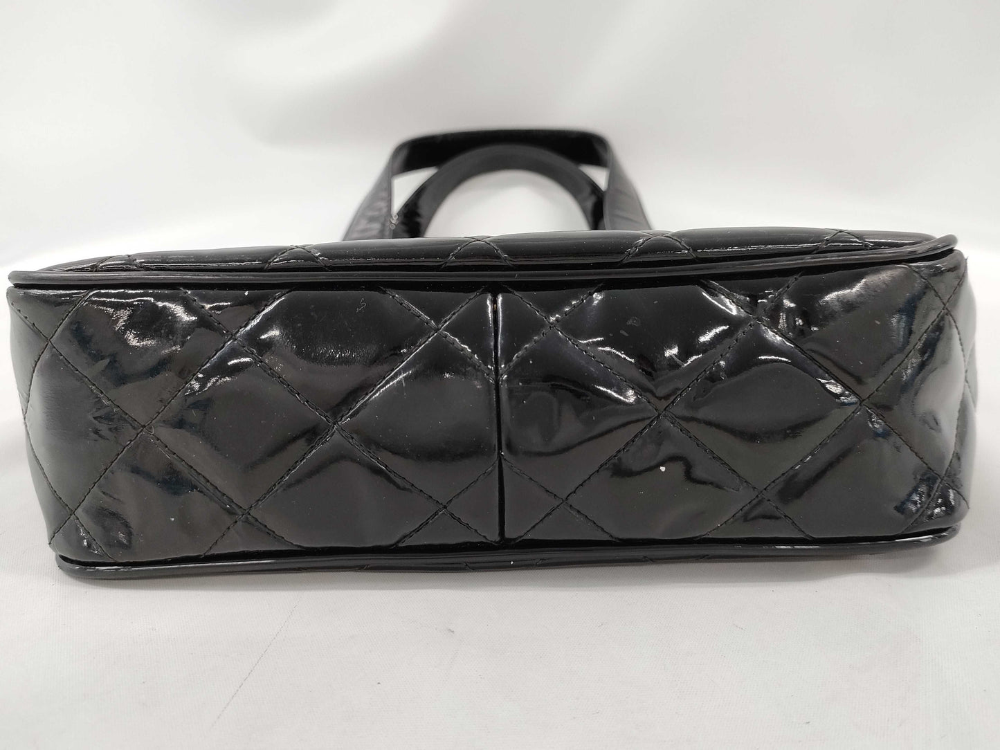 CHANEL Matelasse Handbag Patent Leather Handbag