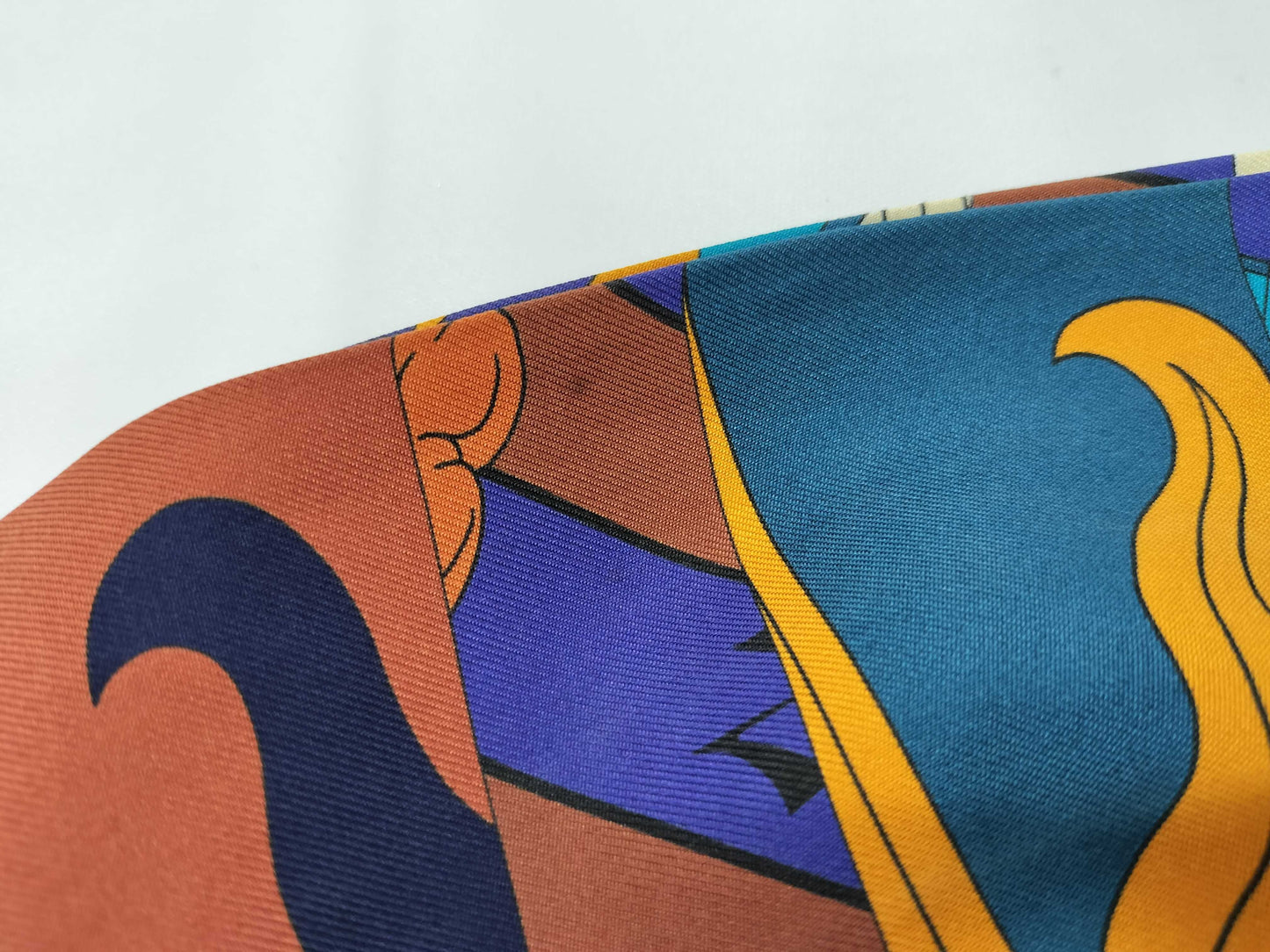HERMES Silk Maxi Twilly with tag Other accessories