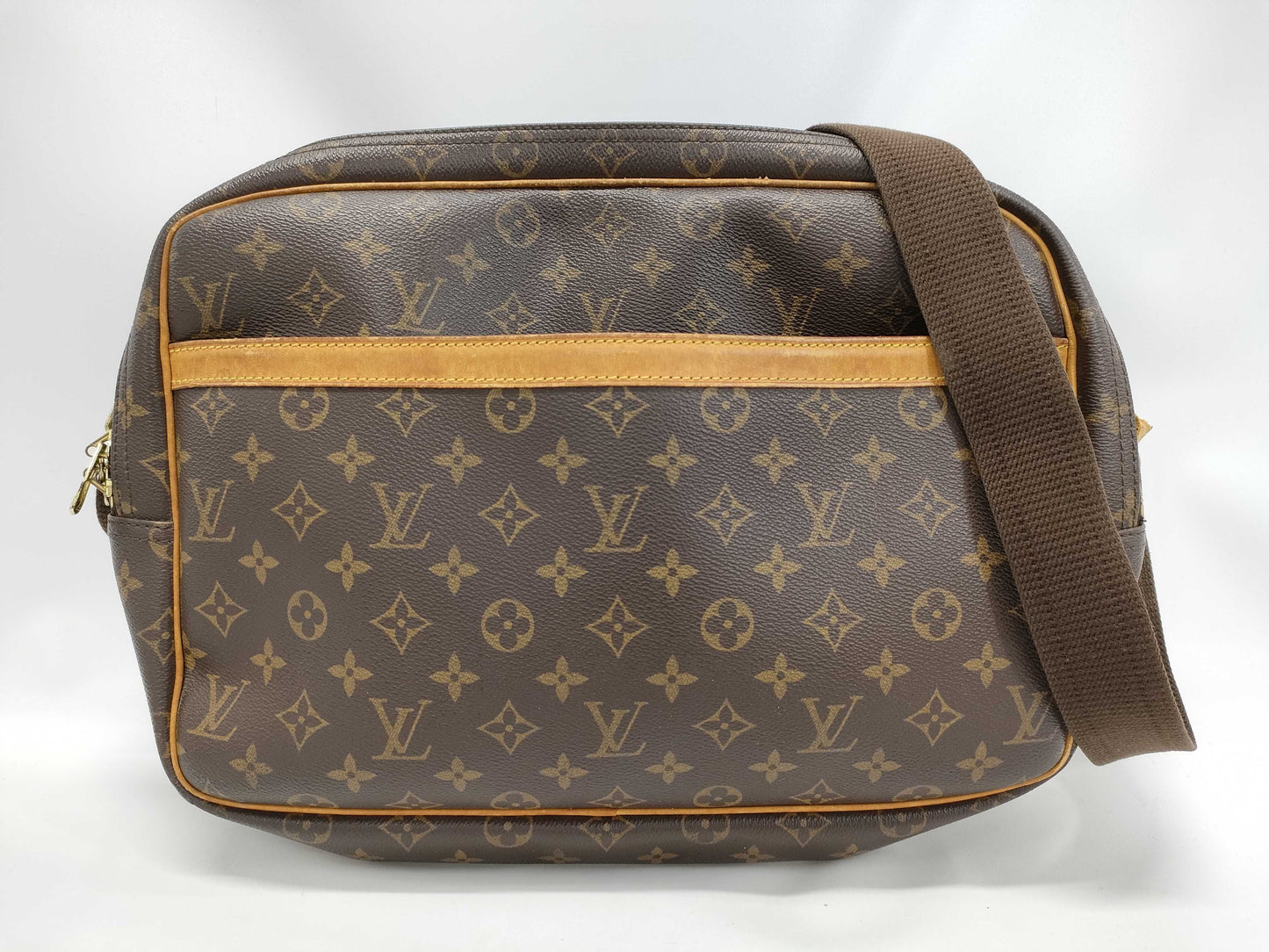 LOUIS VUITTON M45252 Monogram Reporter GM Shoulder Bag