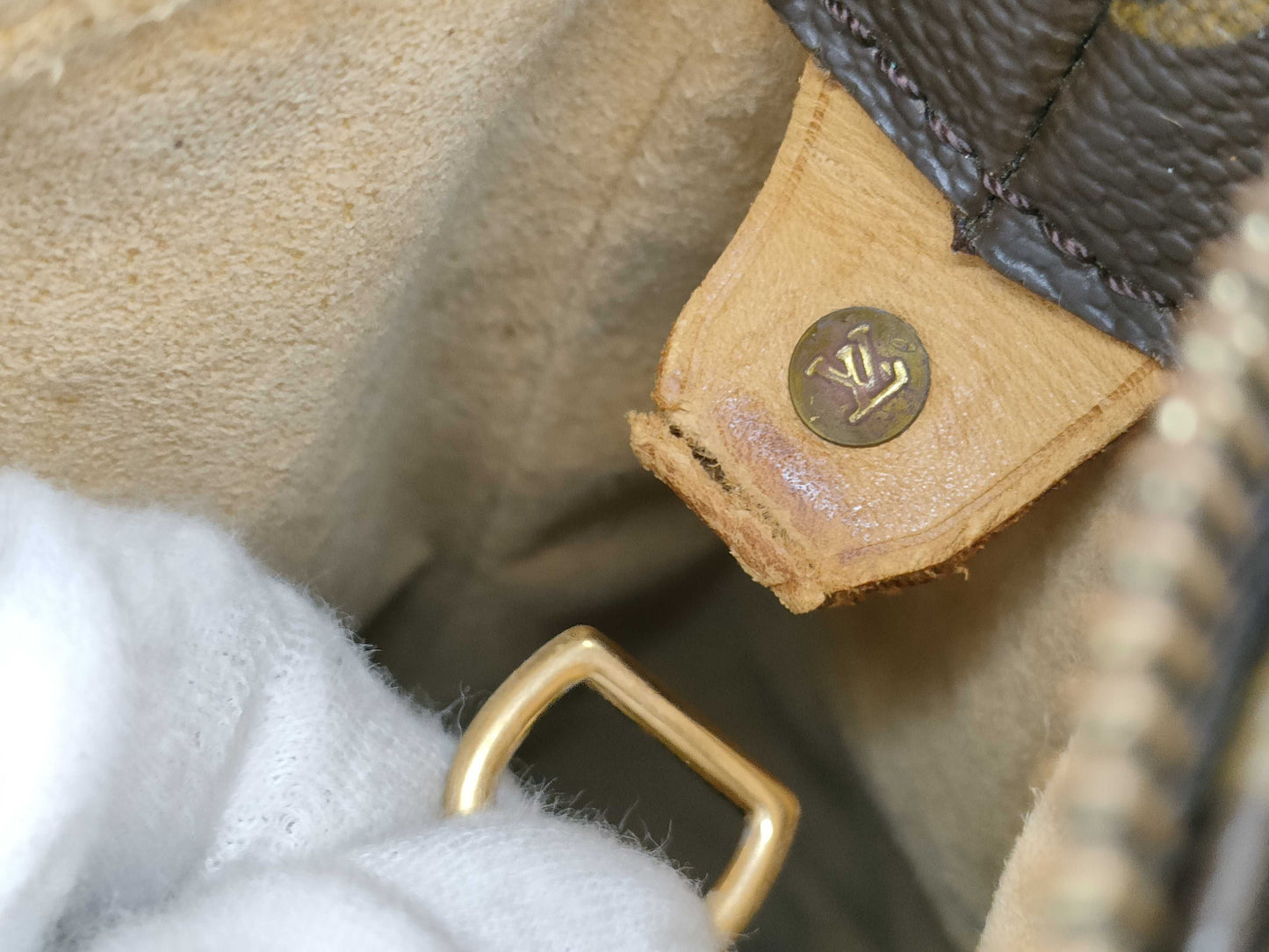 LOUIS VUITTON M51145 Monogram Looping GM Shoulder Bag Tote Bag
