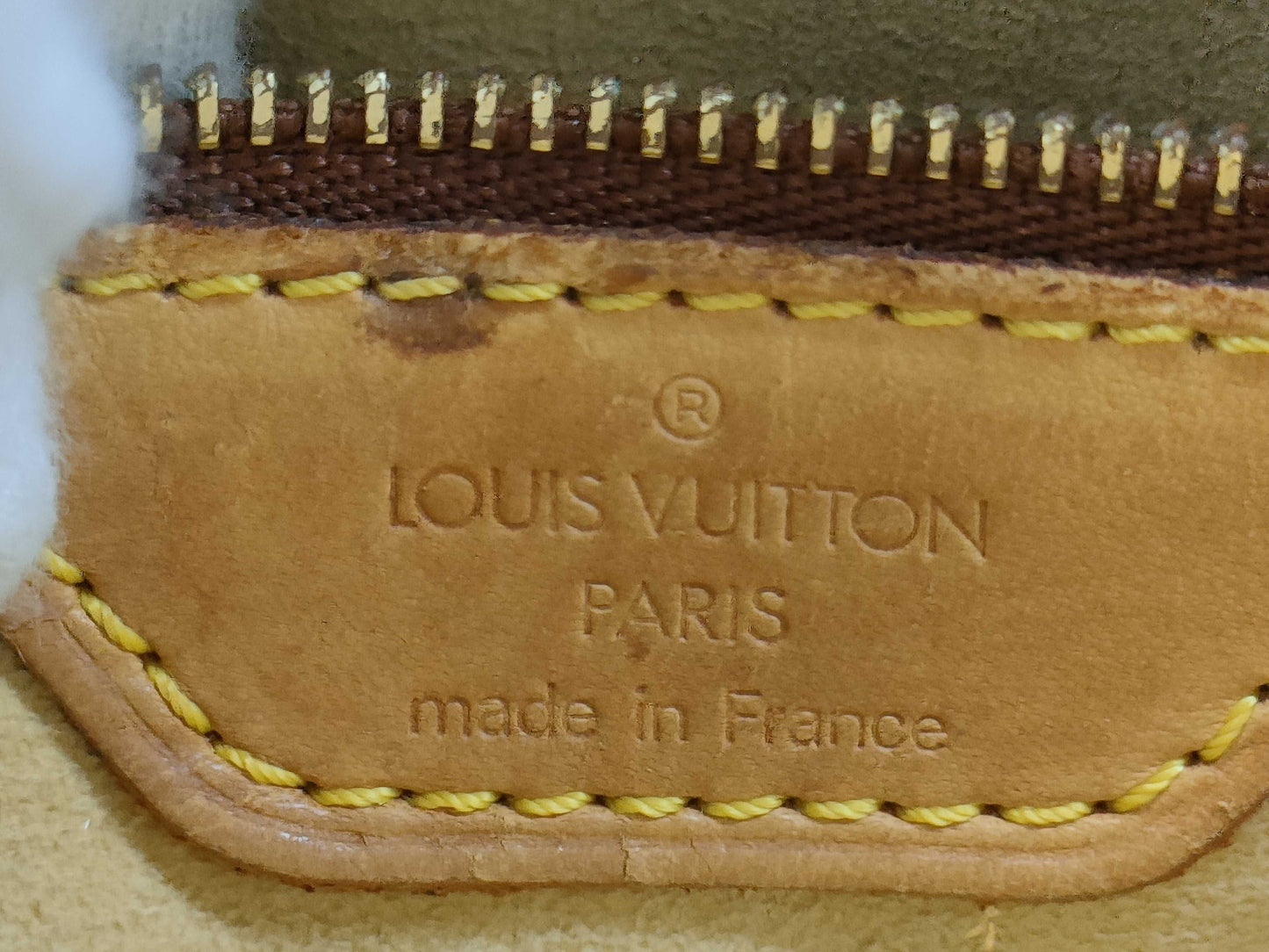 LOUIS VUITTON M51145 Monogram Looping GM Shoulder Bag Tote Bag