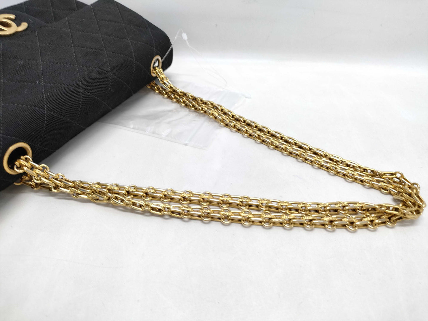 CHANEL Double Flap 23 Cotton 2.55 Chain Shoulder Bag, No. 2