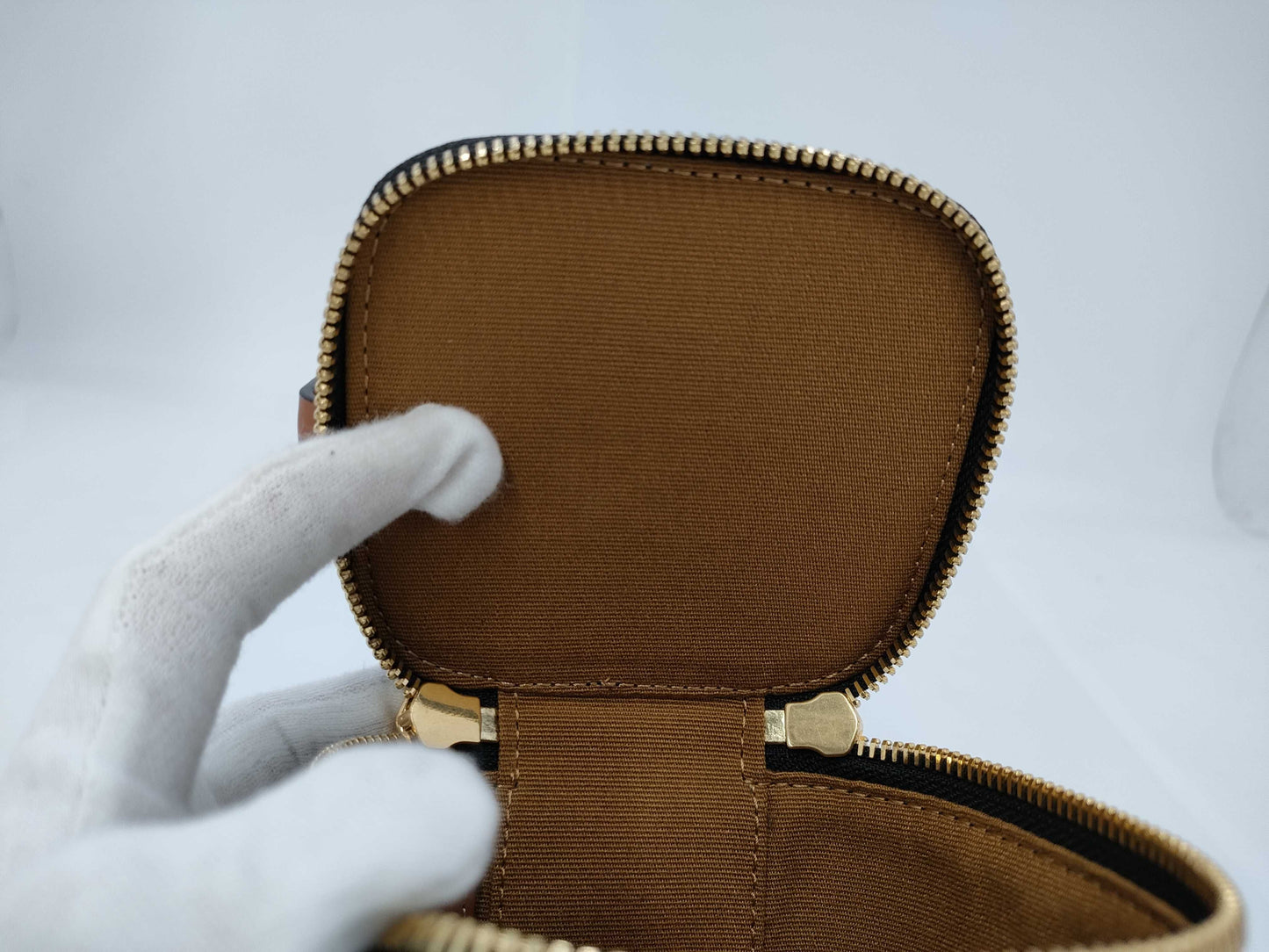 CELINE Triomphe Mini Vanity Bag with Strap