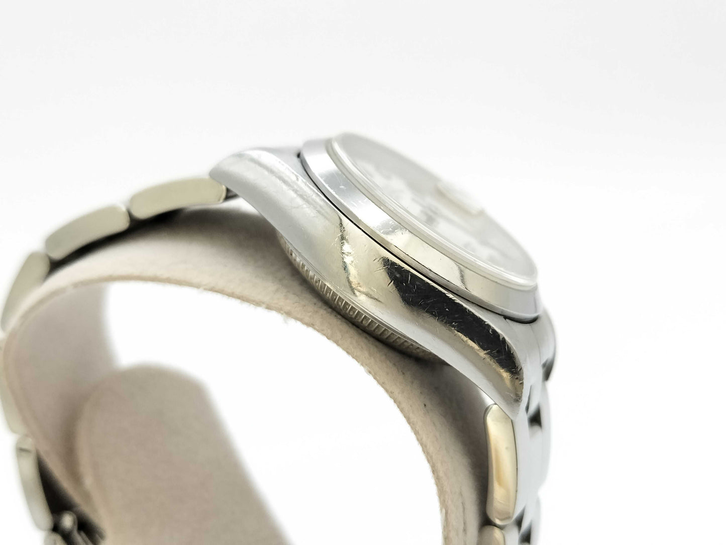 ROLEX Oyster Perpetual Date 79160 K949270 White Dial Women's Watch