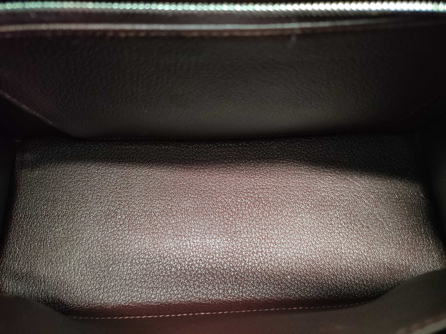 HERMES Kelly 25 Epsom Leather, Raspberry Leather, Silver Hardware, Z Stamp, Shoulder Bag