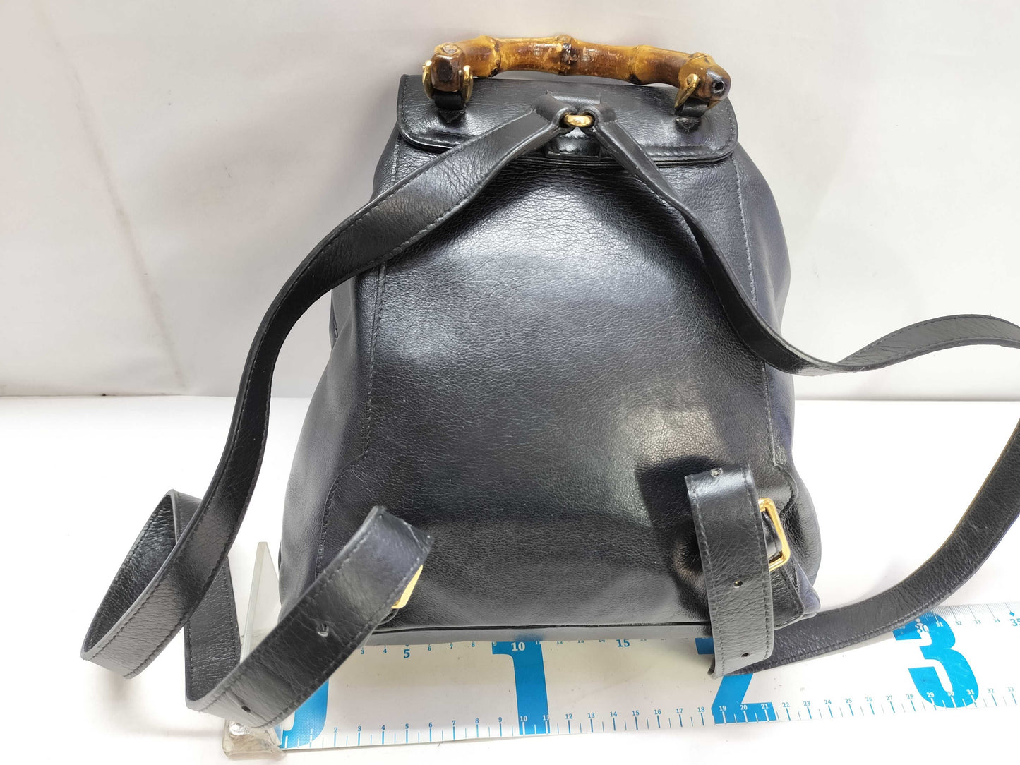 GUCCI Bamboo Backpack Black