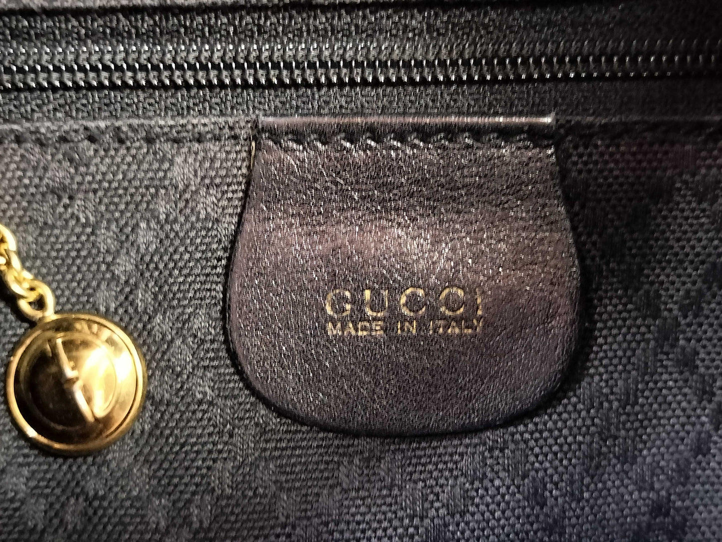 GUCCI Bamboo Backpack Black