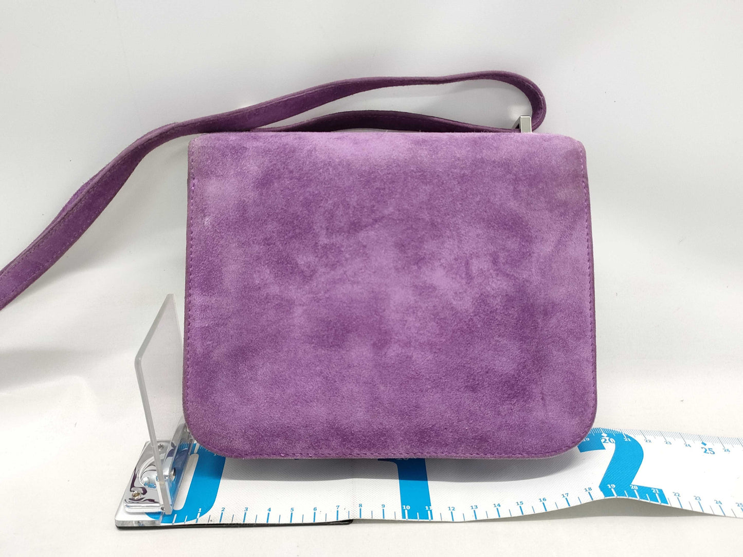 HERMES Constance Mini Dobris Anemone Shoulder Bag with Silver Hardware and Z Stamp