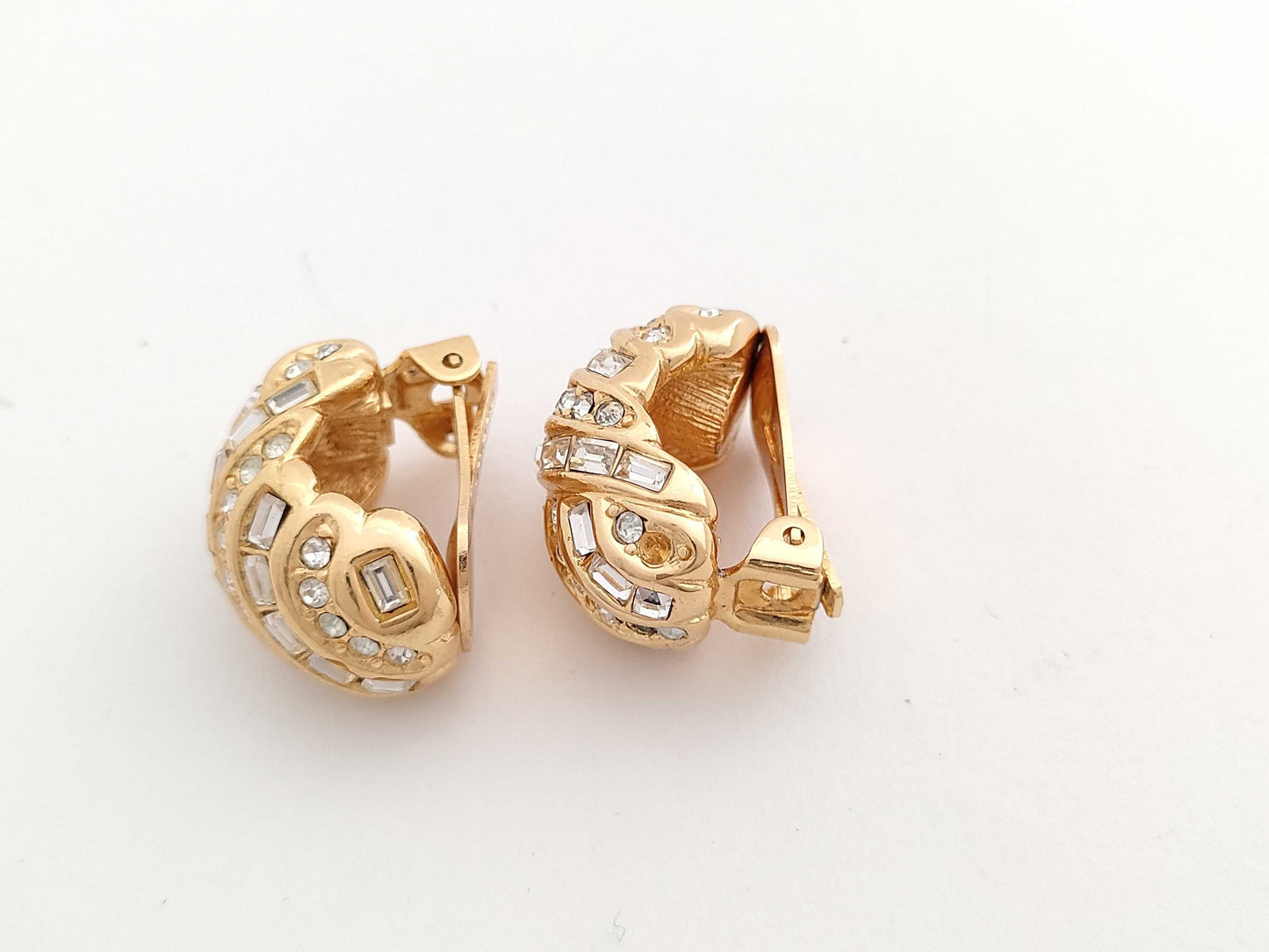 Dior Rhinestone Earrings