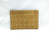 CHANEL Harako CO Mark Clutch Bag Beige Purple No. 6 Pouch