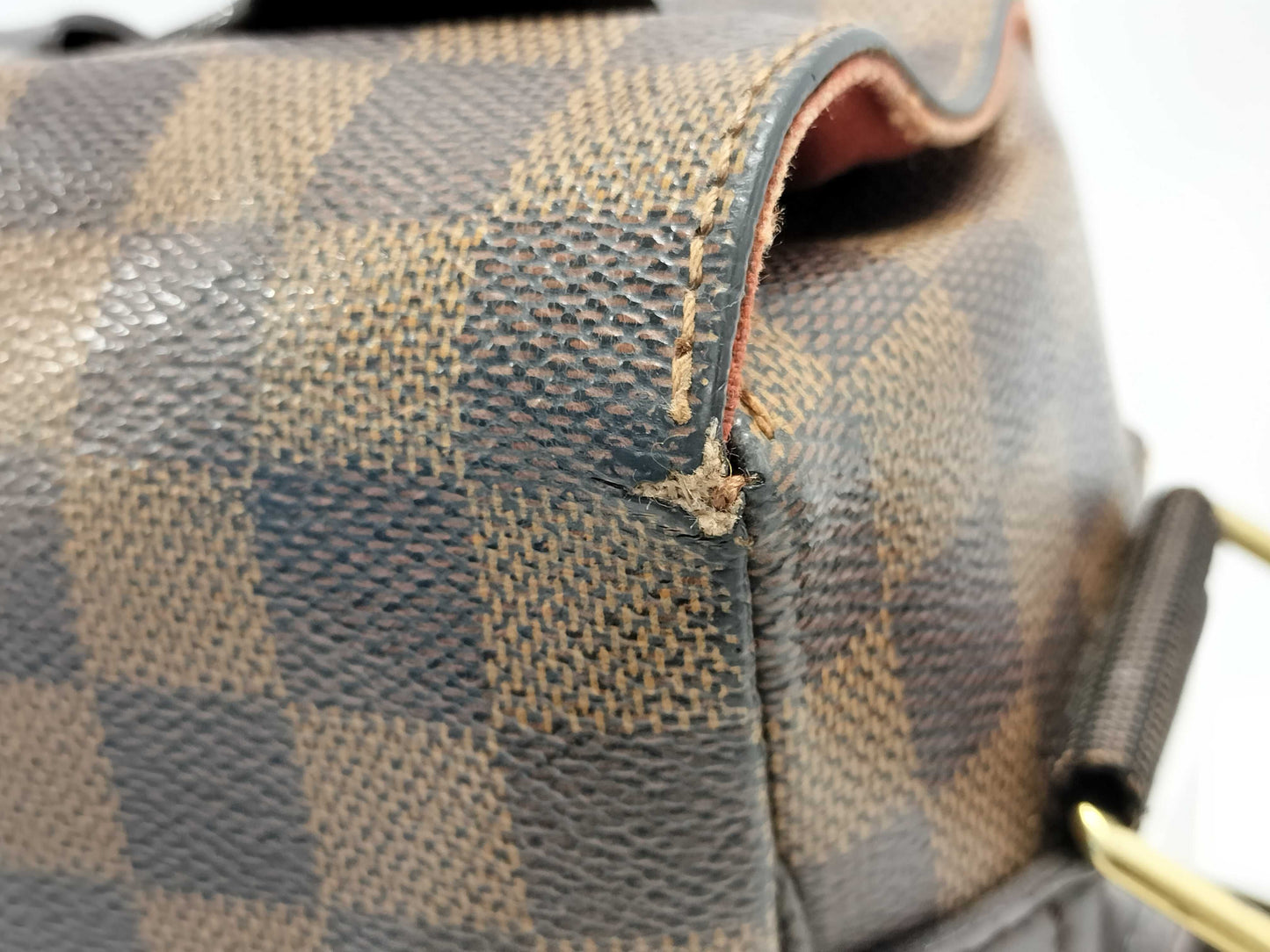 LOUIS VUITTON Damier Ebene Broadway Shoulder Bag N42270/TH0012