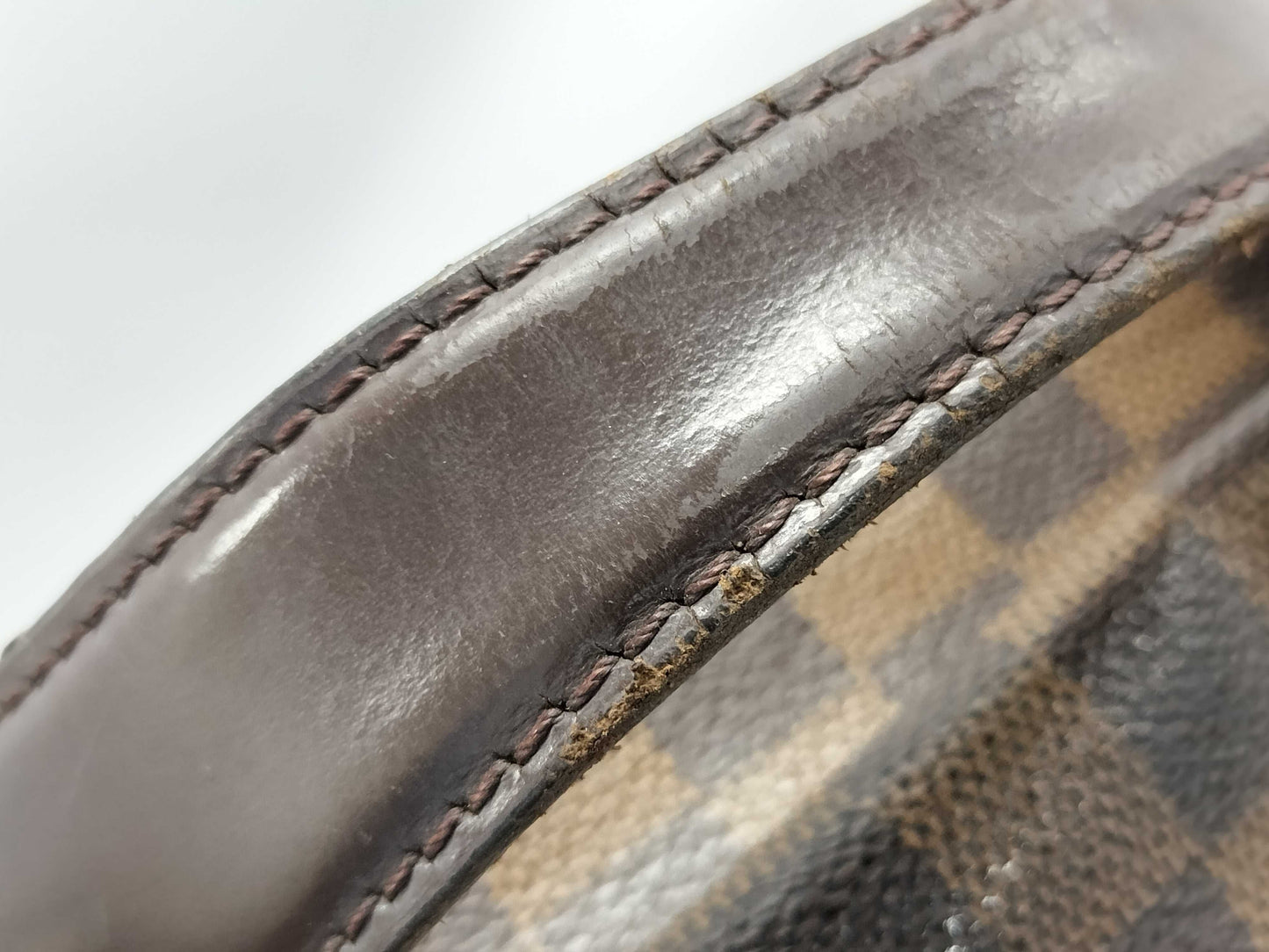 LOUIS VUITTON Damier Ebene Broadway Shoulder Bag N42270/TH0012