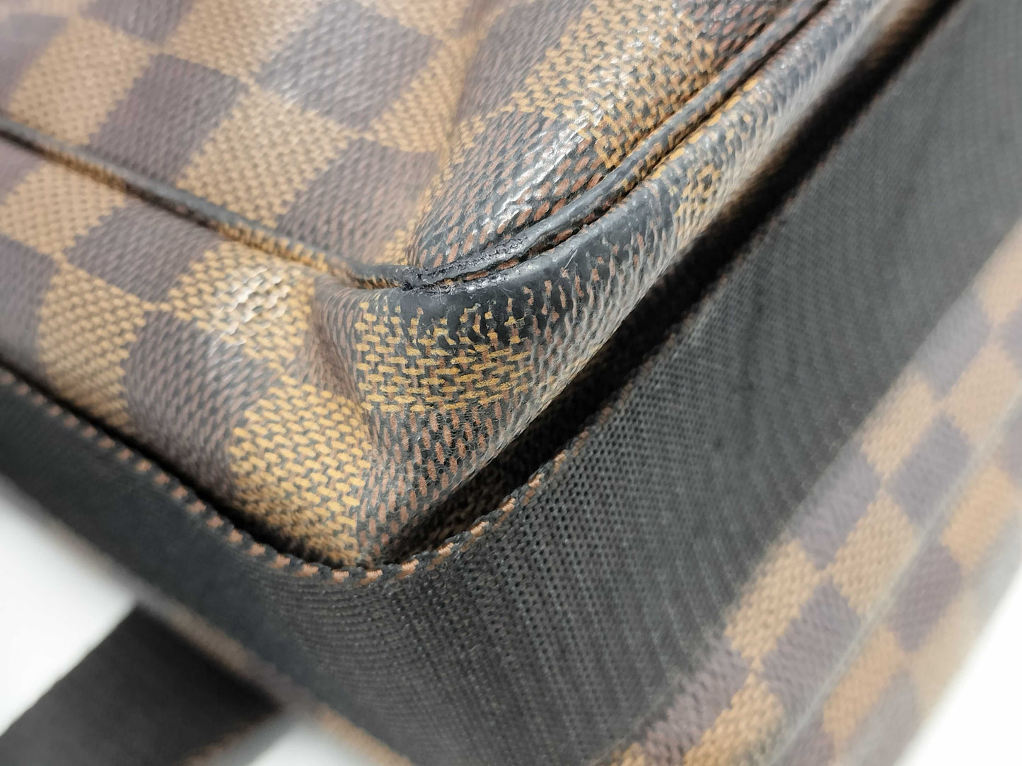 LOUIS VUITTON Damier Ebene Broadway Shoulder Bag N42270/TH0012