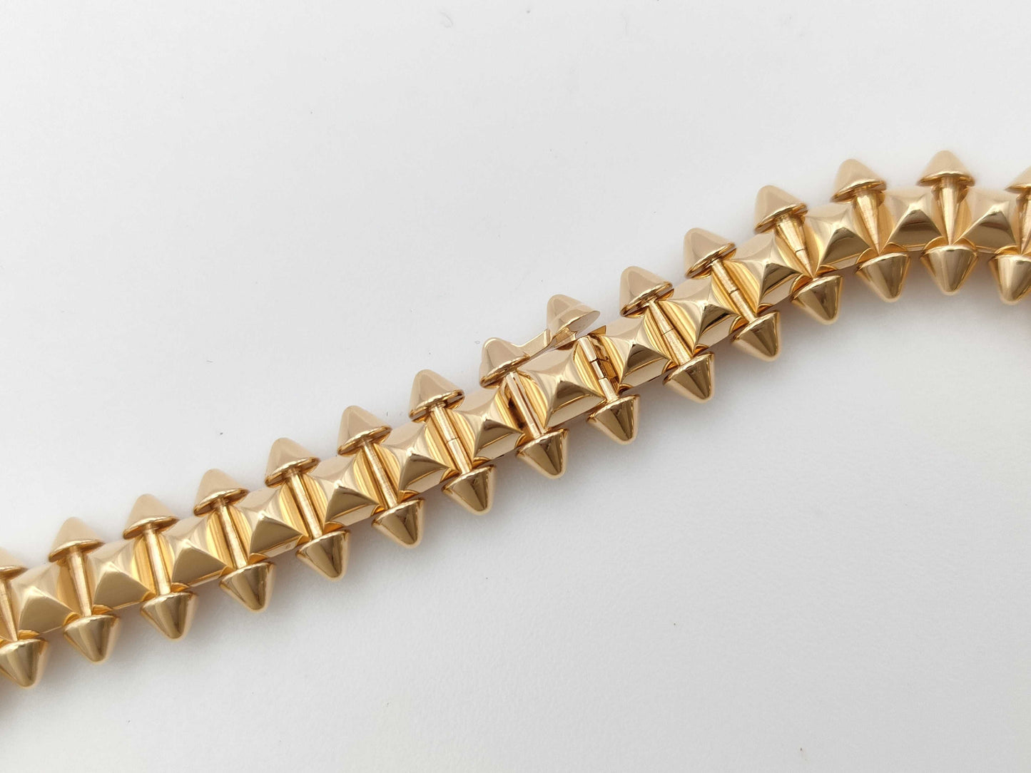 Cartier Crash de Cartier #21 PG AU750 38.7g Bracelet/Bangle