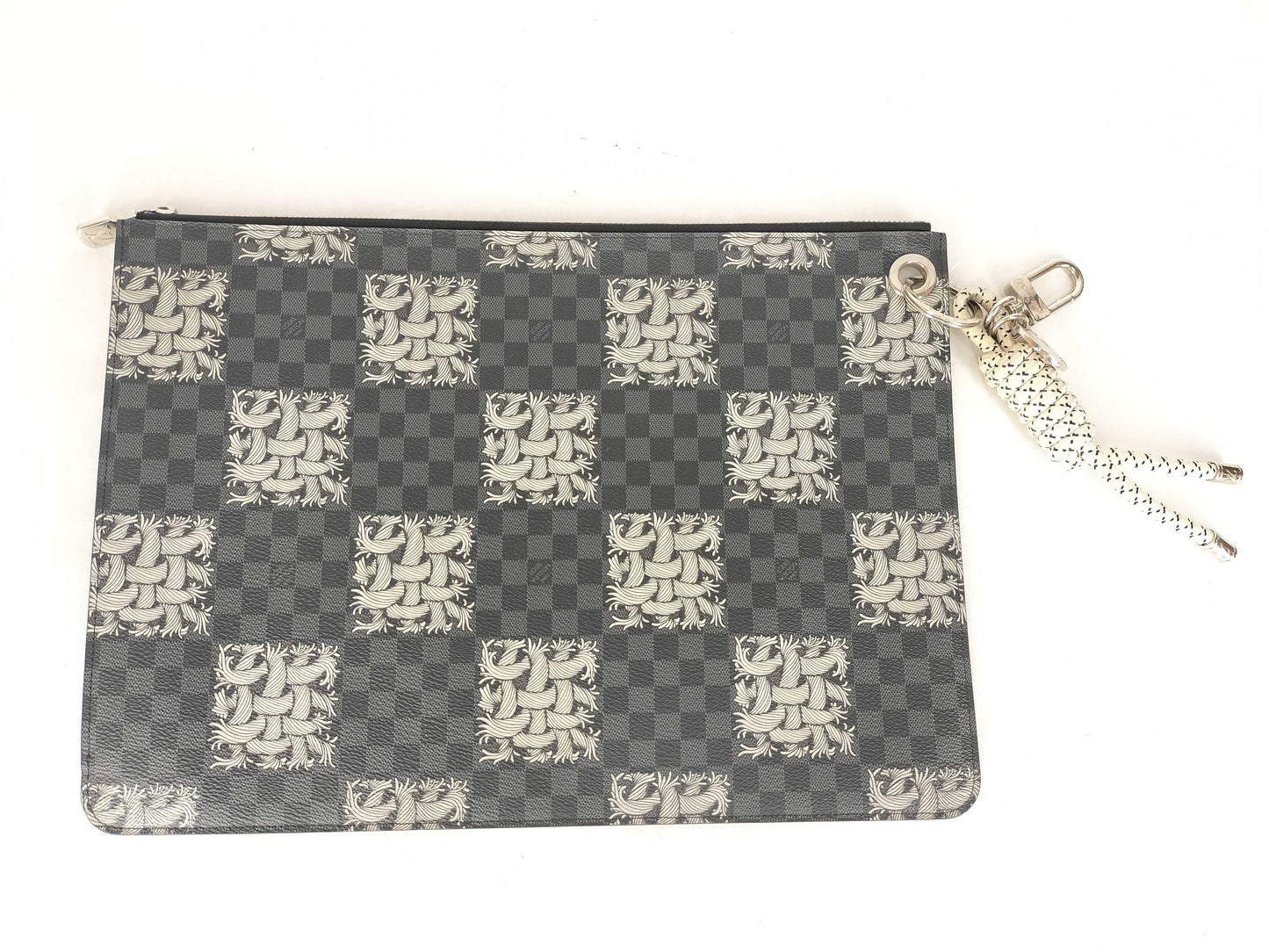 LOUIS VUITTON N61232 Damier Graphite Louis Vuitton Clutch Bag
