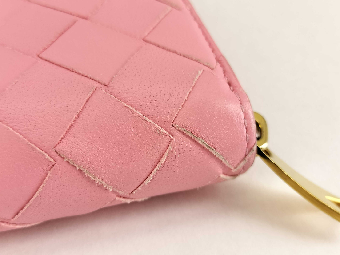 BOTTEGA VENETA Intrecciato Bottega Intrecciato Round Zip Wallet Accessories: Box, Dust Bag, Wallet